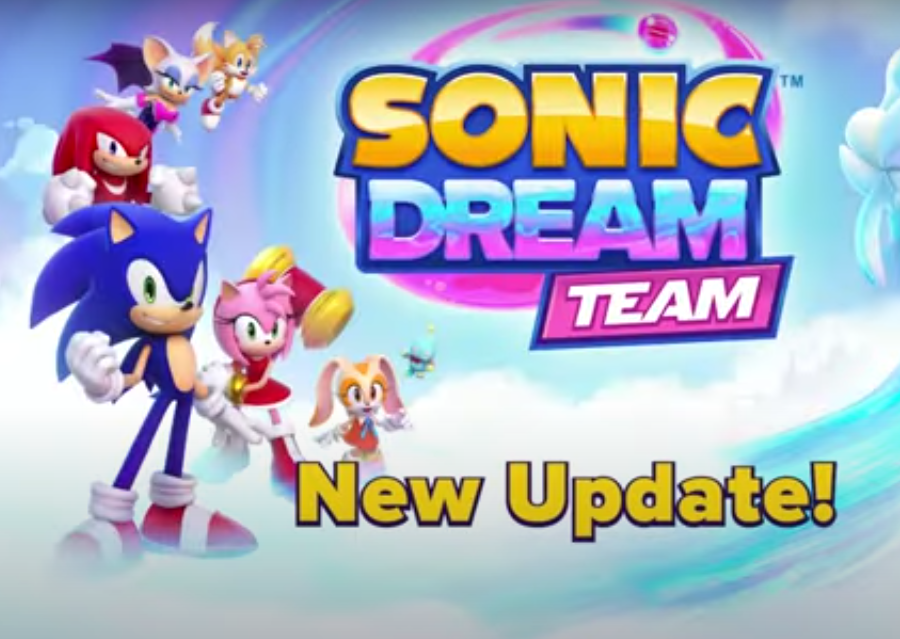 SEGA content update for Sonic Dream Team