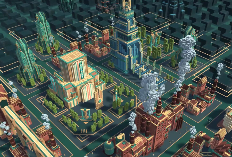 Build the perfect city in Technotopia