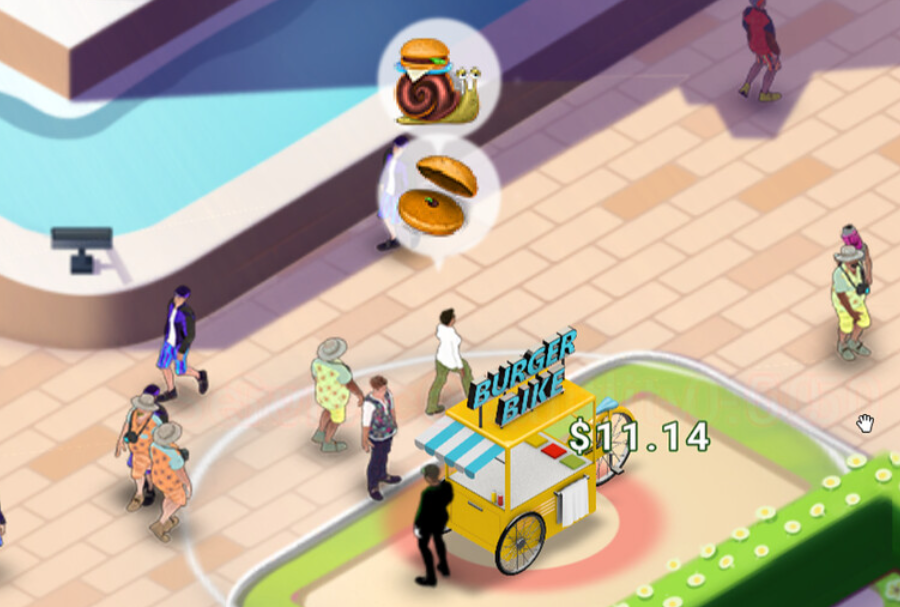 Business Heroes Street Grub turn-based strategy game