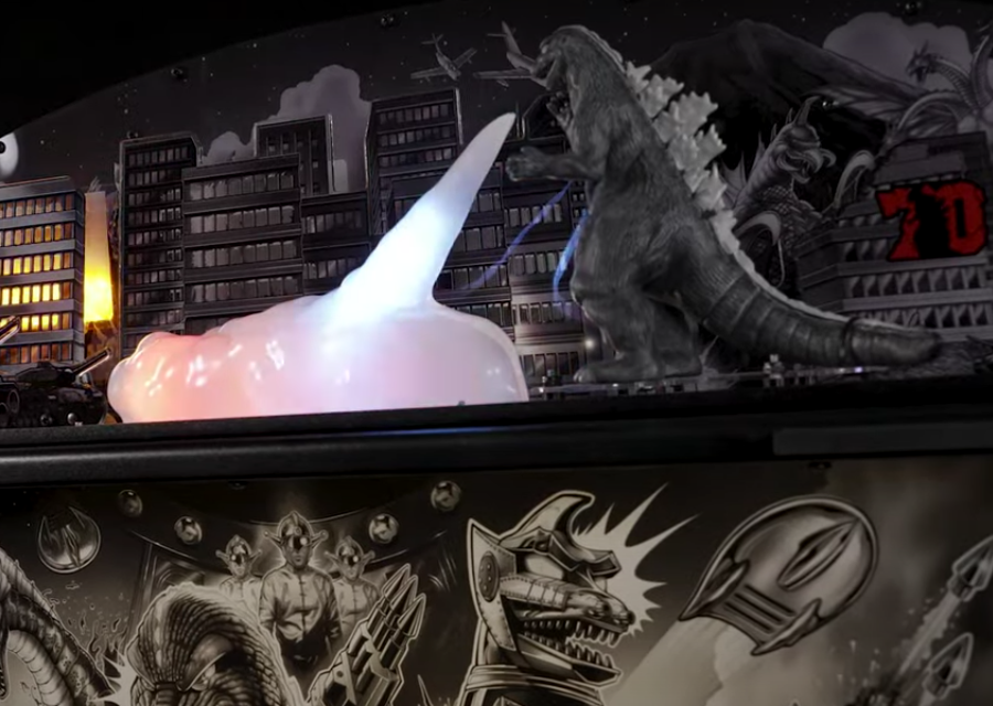 Stern Pinball Godzilla 70th Anniversary pinball machine