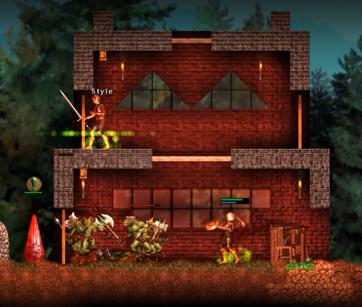 Mine and gather resources in Din’s Champion