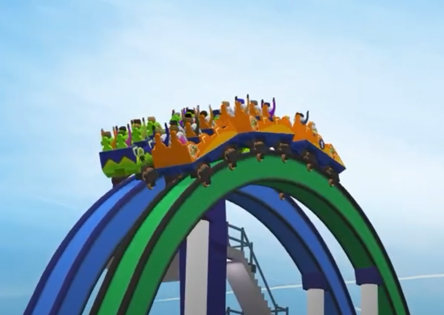 Rollercoaster Racer is now available on iOS and MacOS