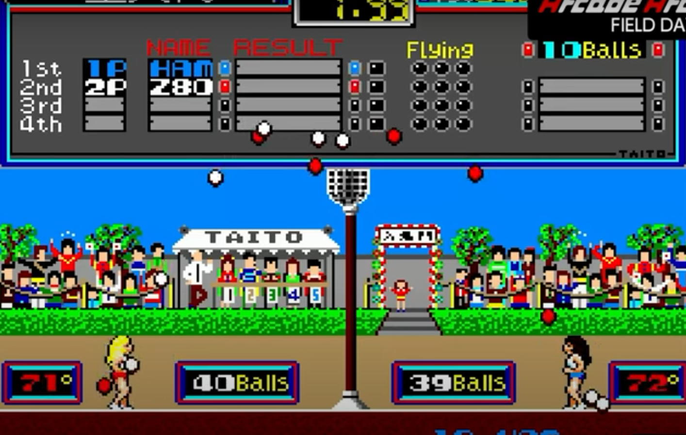 The Classic Arcade Archives Field Day is back