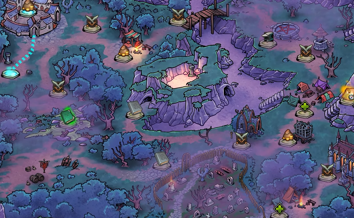 Delving into Darkness: A Look at the Necropolis of the Damned in Across the Obelisk