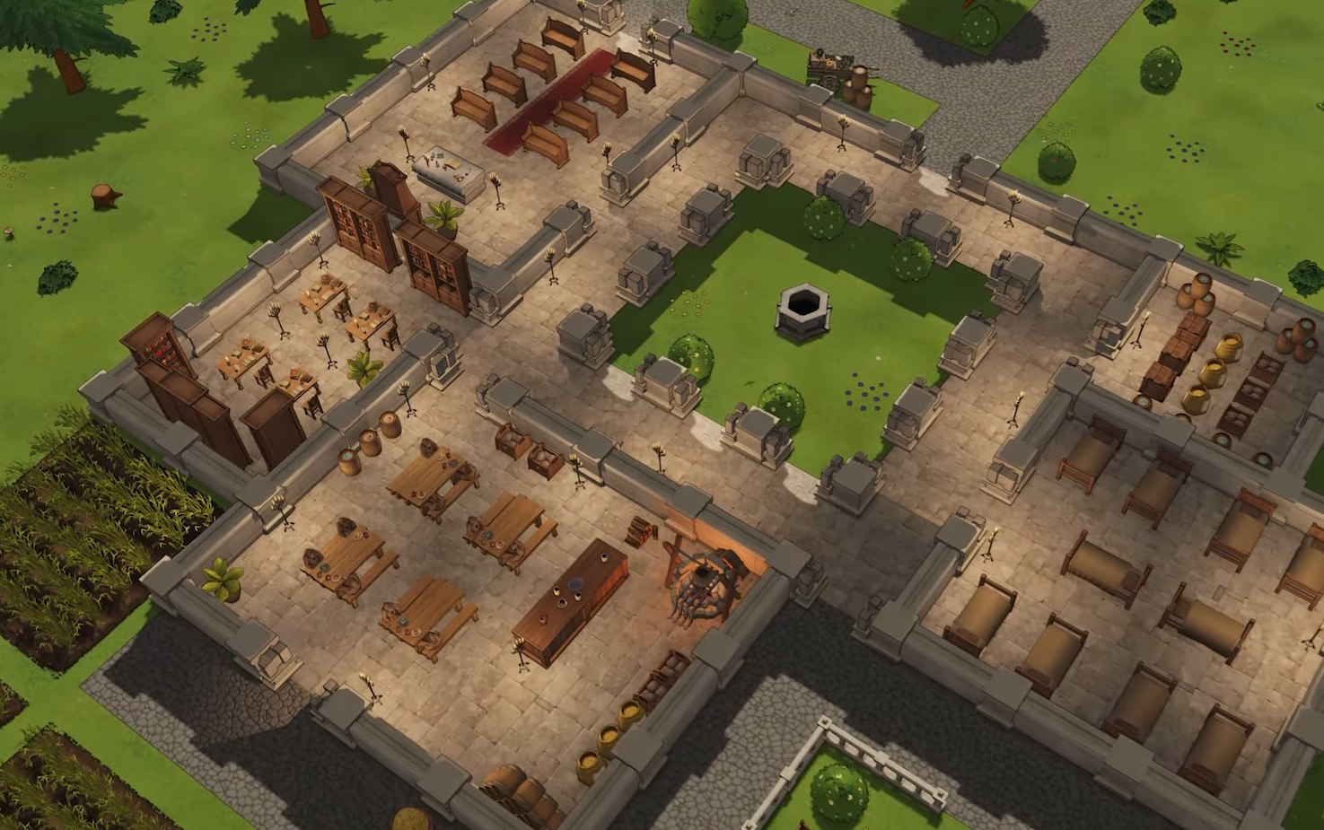 Ora et Labora: Pray, Work, and Build Your Monastic Empire!