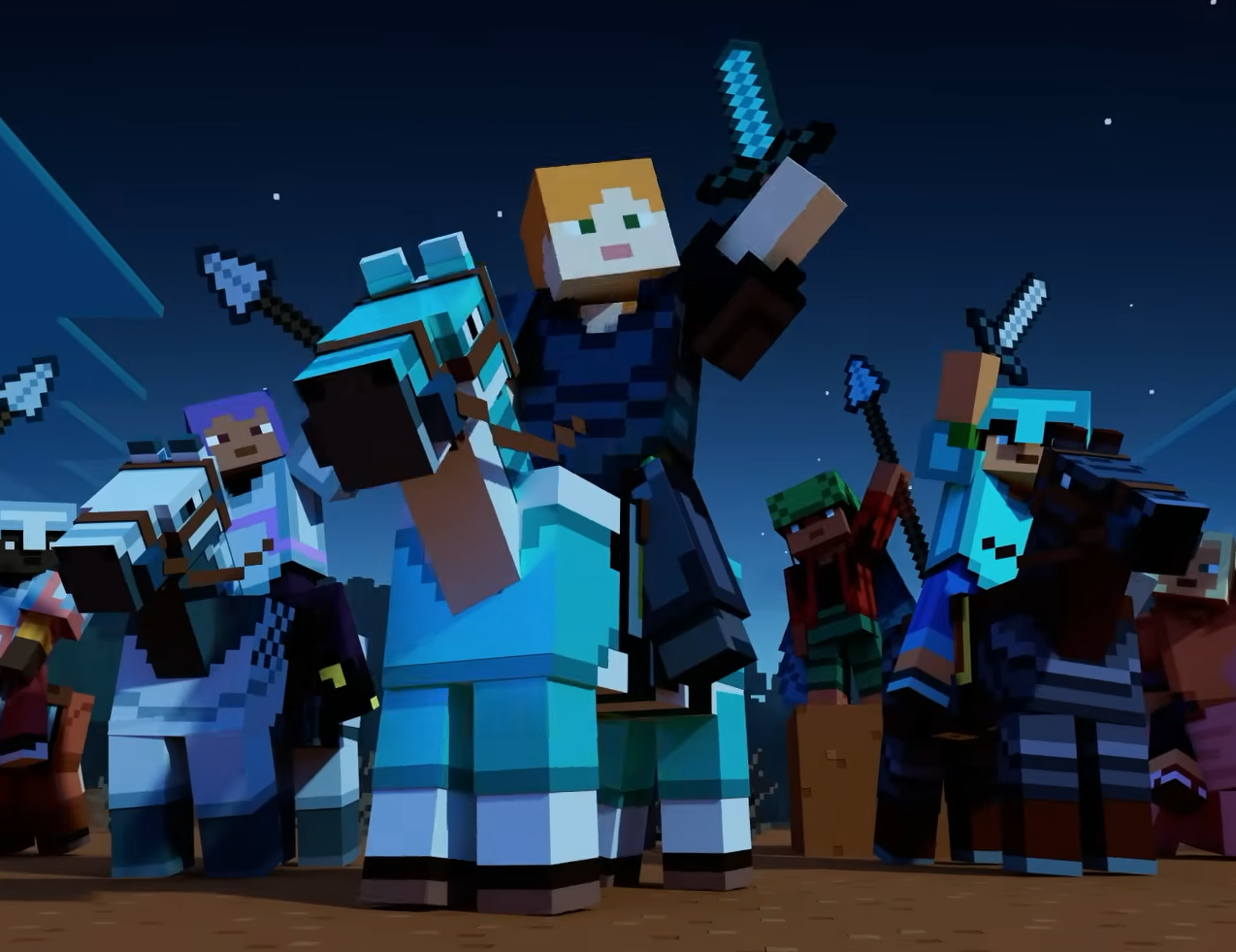 Mayhem on the Move: Minecraft Mounts of Mayhem Charges onto Nintendo Switch!