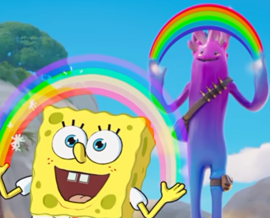 WHO LIVES IN A BUSH NEAR THE BATTLE ROYALE?