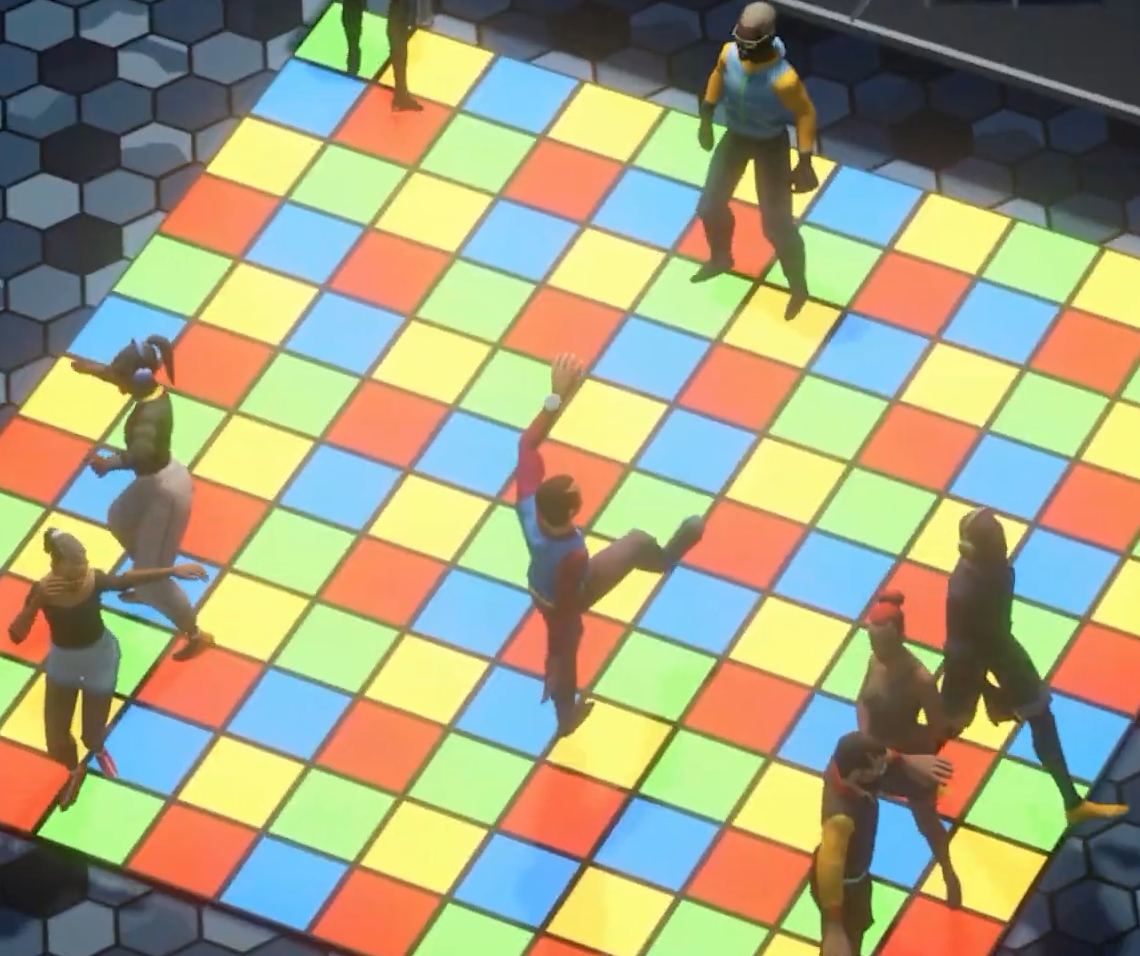 Finally got my lighting rig set up just right in Disco Simulator!