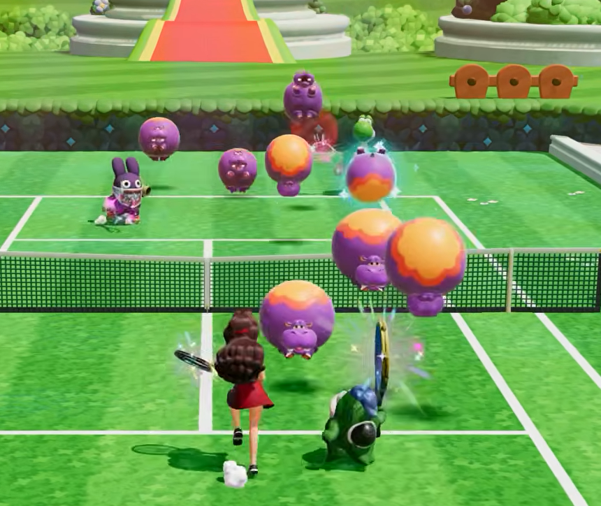 The Mario Tennis Fever game is available now on Nintendo Switch
