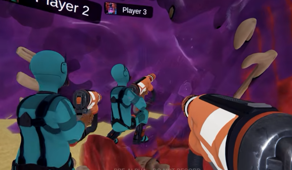 Grab Your Power Washers (and Chainsaws): Kaiju Cleanup Shows Off Co-op Gameplay