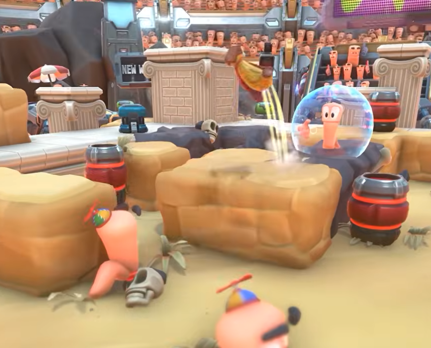 Holy Hand Grenade! Worms: Galactic Tactics Takes the Iconic Series into 3D Roguelike Strategy